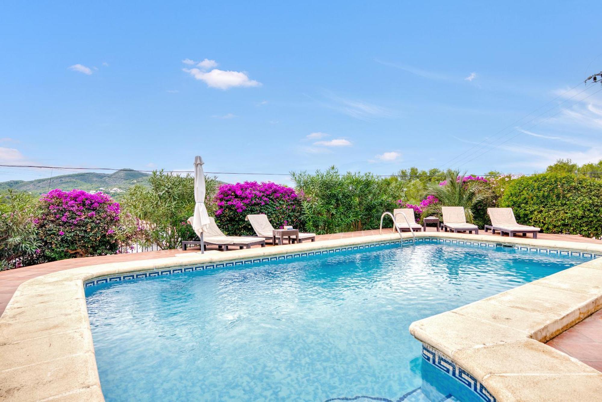 Villa Bosque Хавеа Экстерьер фото