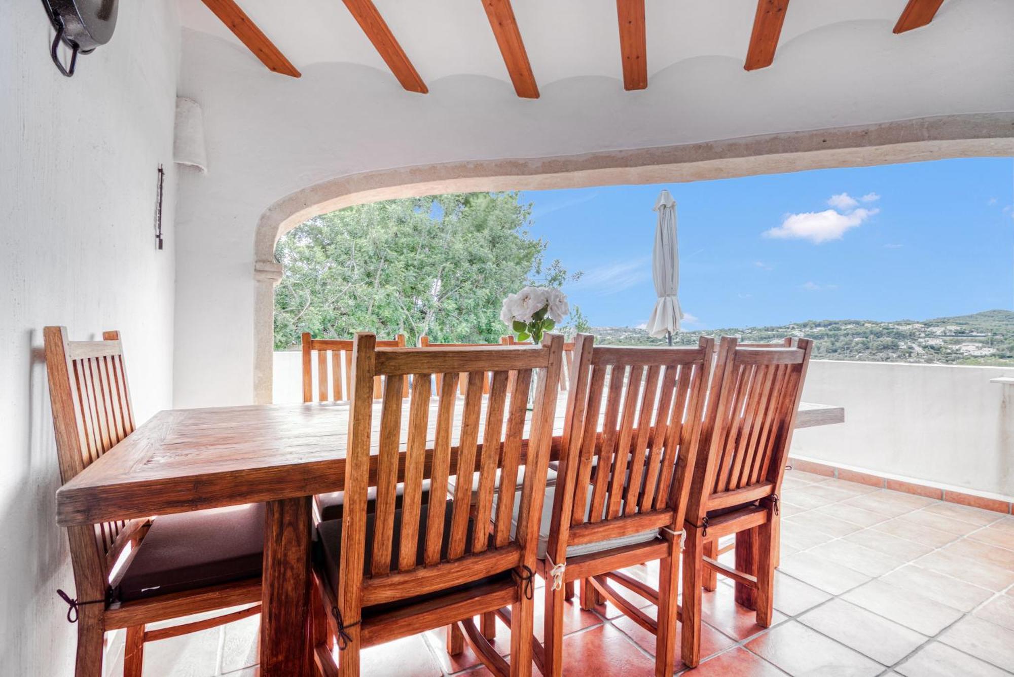 Villa Bosque Хавеа Экстерьер фото